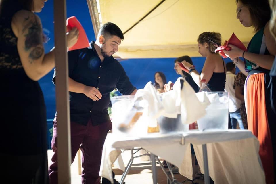 Le Case Del Merlo Turismo Rurale Milo Kültér fotó